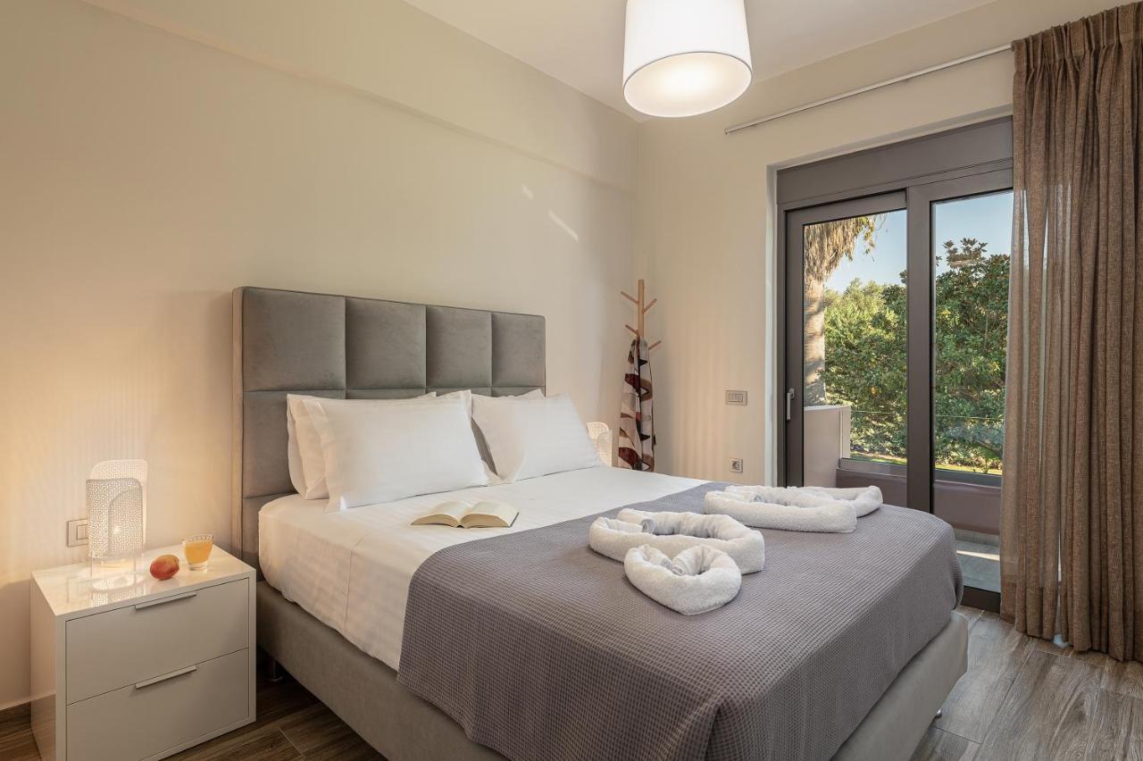 Villa Enny, 3 Bd With Private Heated Pool Agia  Luaran gambar
